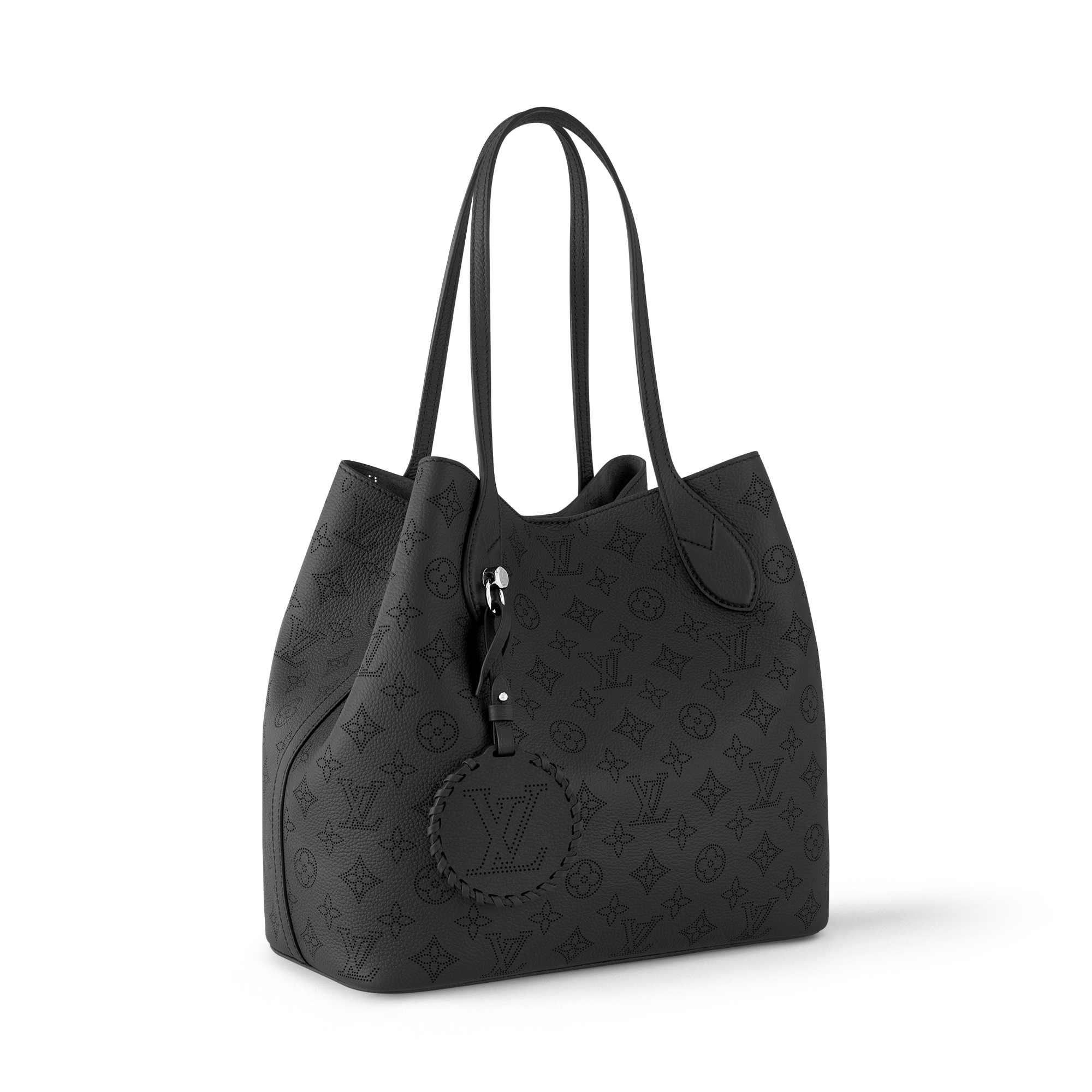 Blossom MM Mahina Leather - Luxury Handbags - M21851 Black | LOUIS